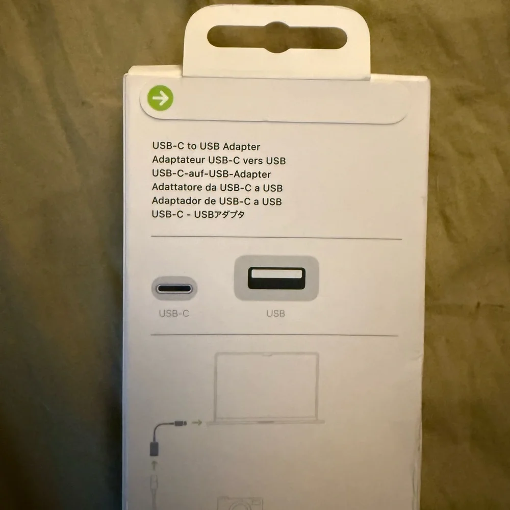 Apple USB-C to USB Adapter - Classic White